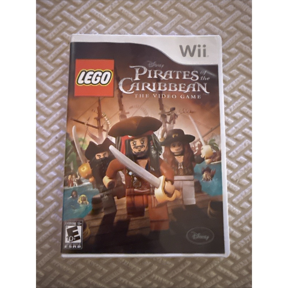 LEGO Pirates of the Caribbean The Video Game (Nintendo Wii 2011)‎ With Manual